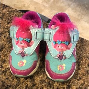 Size 8 T Trolls sneakers